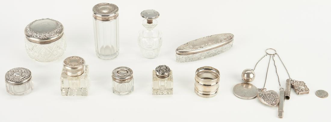 Silver Chatelaine and Vanity Items - 10 items total (1 of 20)