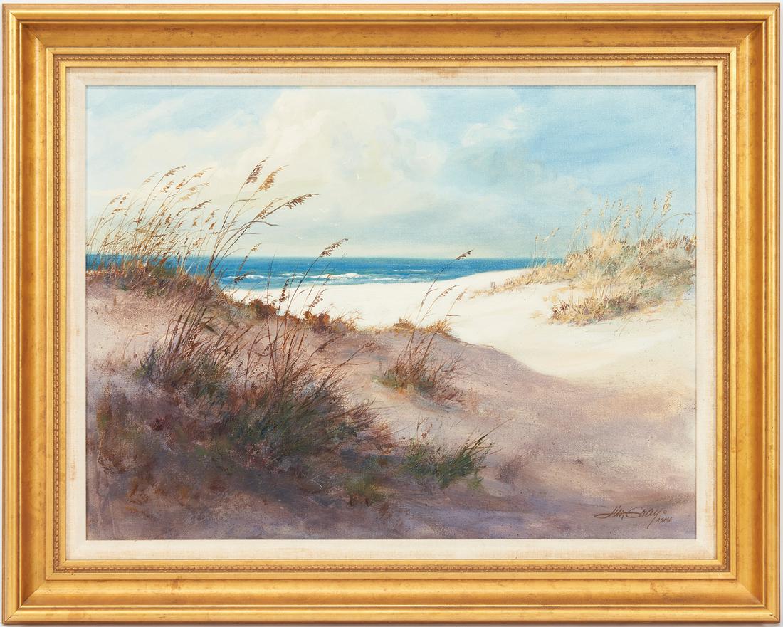 Jim Gray O/C Beach Scene, Near Bar Harbor (1 of 8)