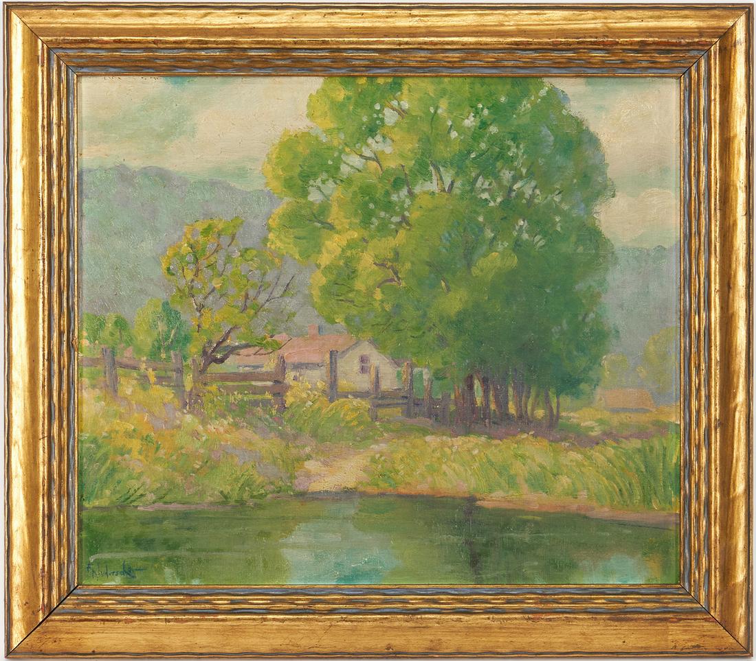 Frank B. Nuderscher O/B, Exhibited Ozark Landscape (1 of 7)