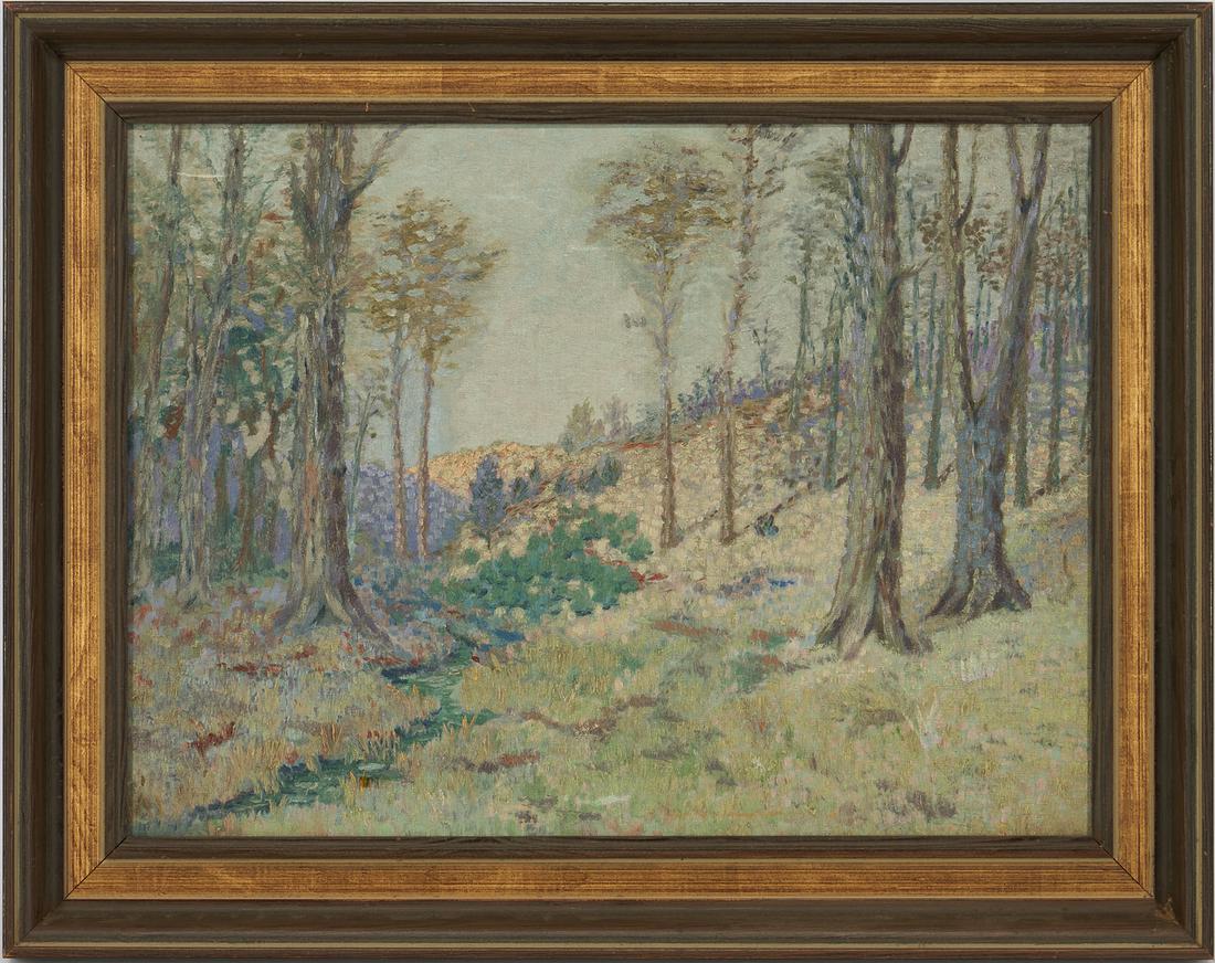 American School, Impressionist Landscape Painting (1 of 7)