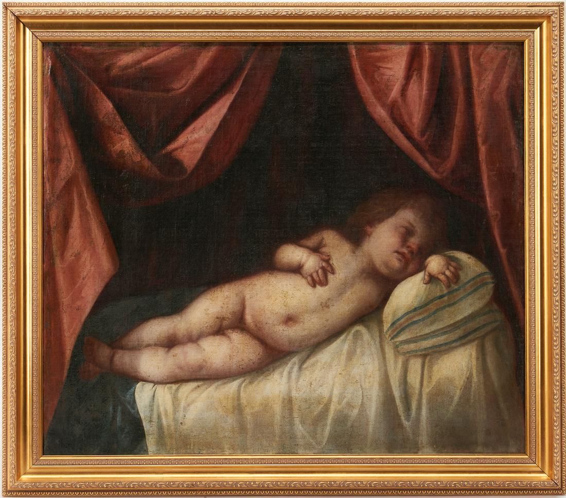 19th Century Portrait of a Child in Repose, poss. (1 of 8)