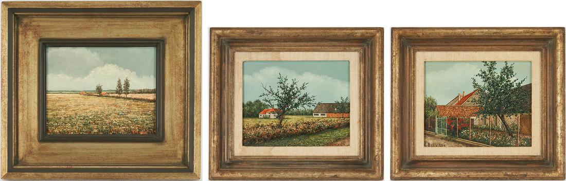 3 George Breysse O/C Landscapes, Touraine, France (1 of 20)