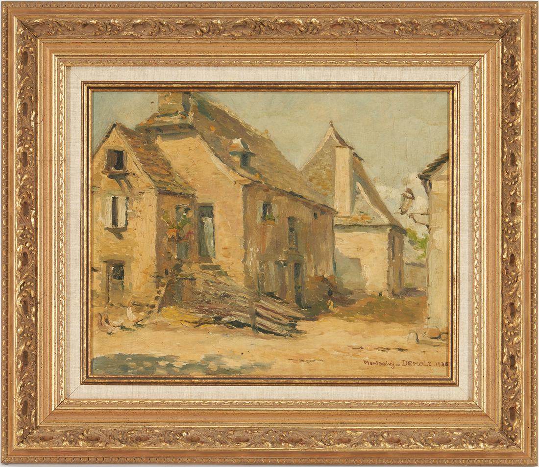 Continental School O/C Landscape, Montsalvy (1 of 9)