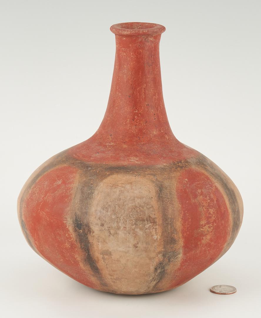 Mississippian Culture Quapaw Polychrome Water Bottle (1 of 10)