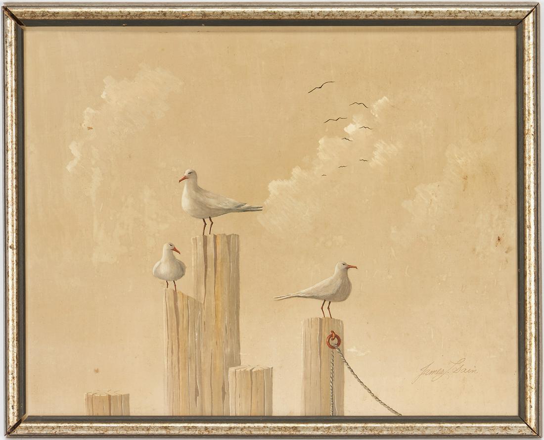James Sain O/B, Seagull Painting (1 of 7)