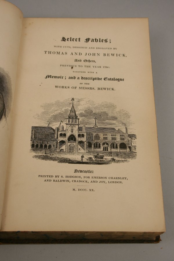 Two 19th c. fables books - 3