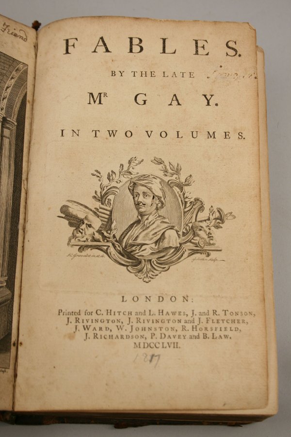 Two 19th c. fables books - 6