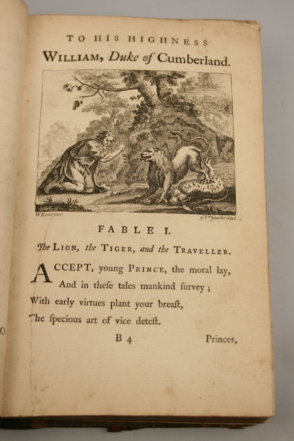 Two 19th c. fables books - 7