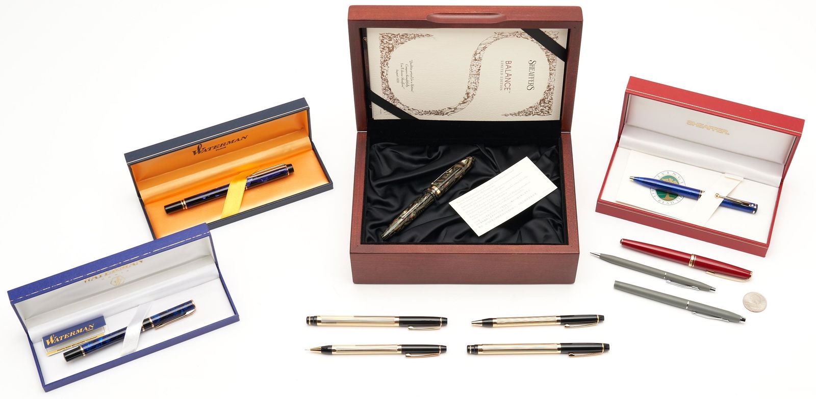 11 Luxury Writing Instruments, incl. Montblanc, (1 of 20)