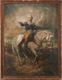 Large George Washington O/C Portrait, after John Faed