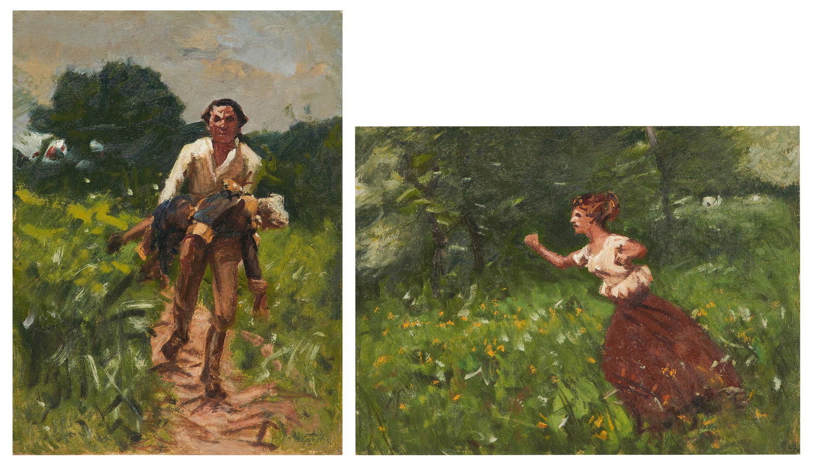2 Gilbert Gaul Oil on Canvas Illustrations (1 of 17)