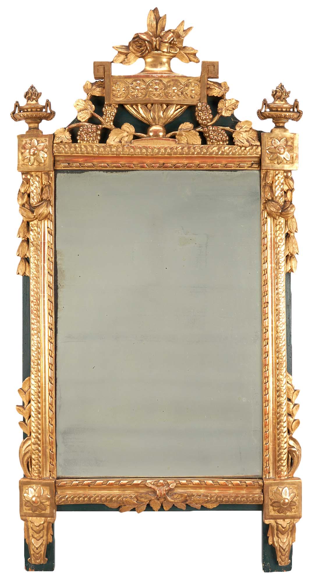 Neoclassical Parcel Gilt Mirror (1 of 10)