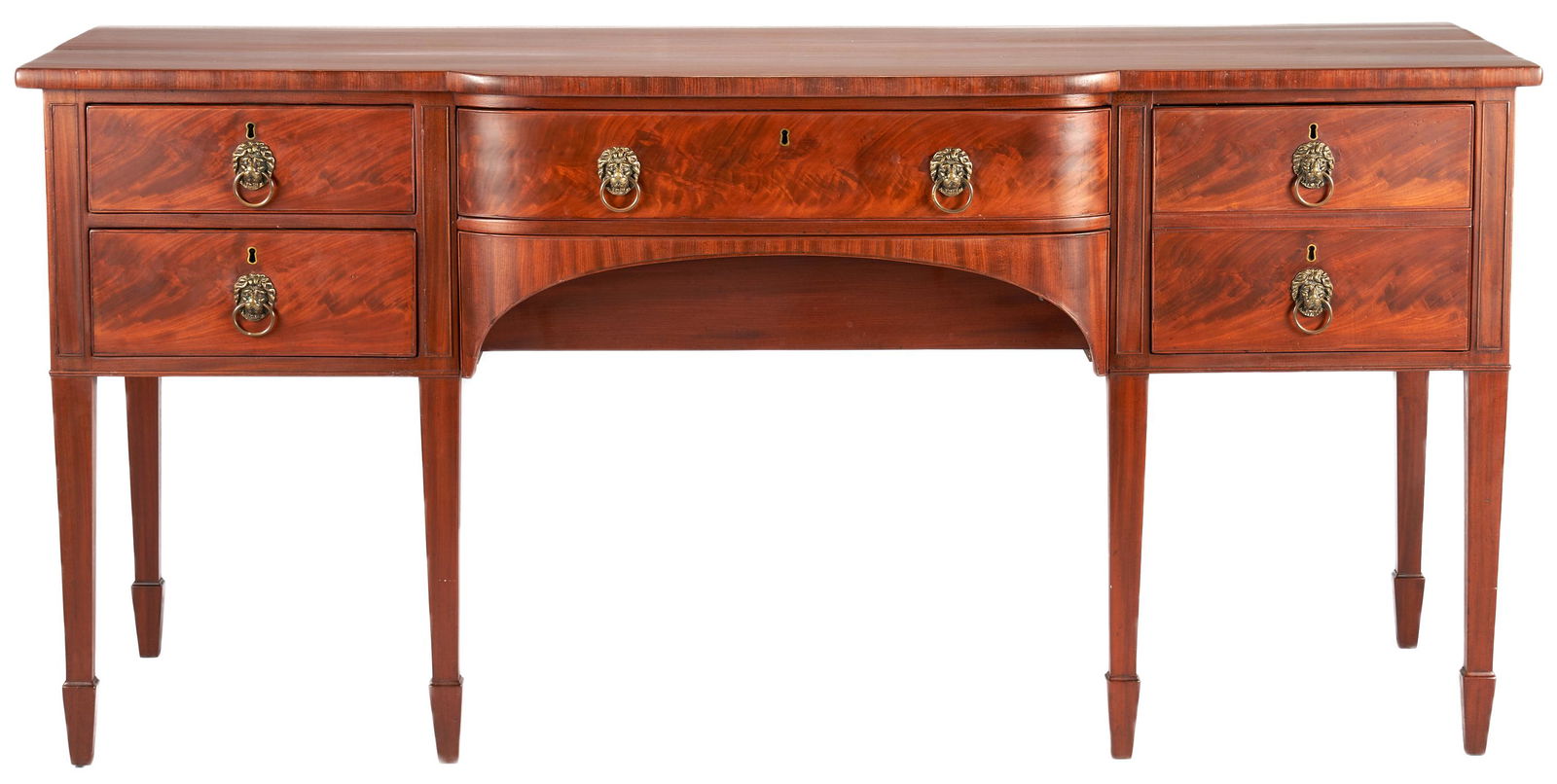English 19th C. Mahogany Sideboard w/ Hidden (1 of 20)