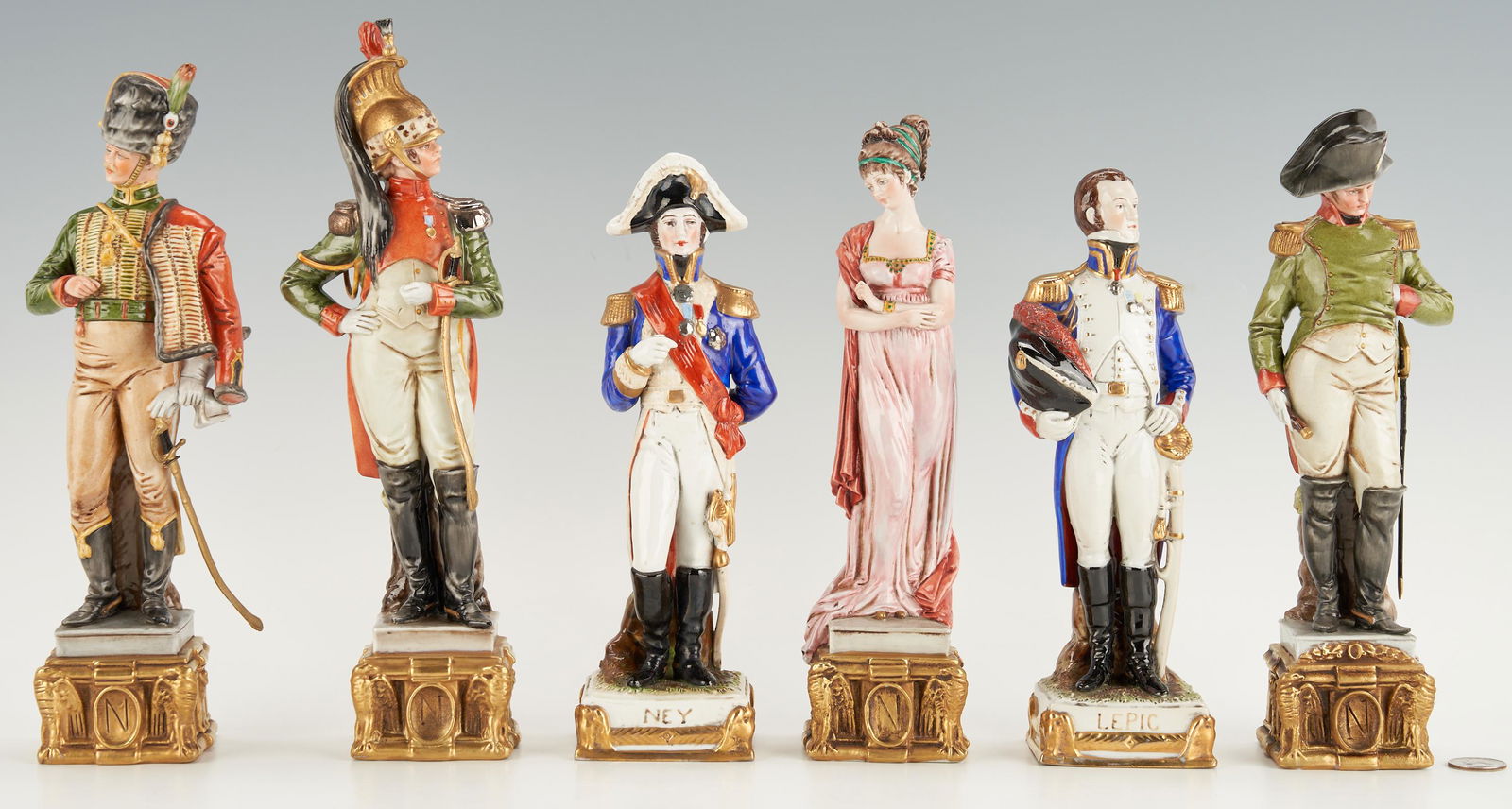 Collection of 6 Napoleonic Figures, incl. Capodimonte & (1 of 20)