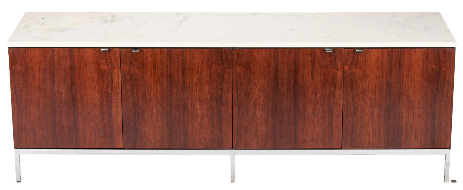 1960s Florence Knoll Credenza, Marble Top (1 of 17)