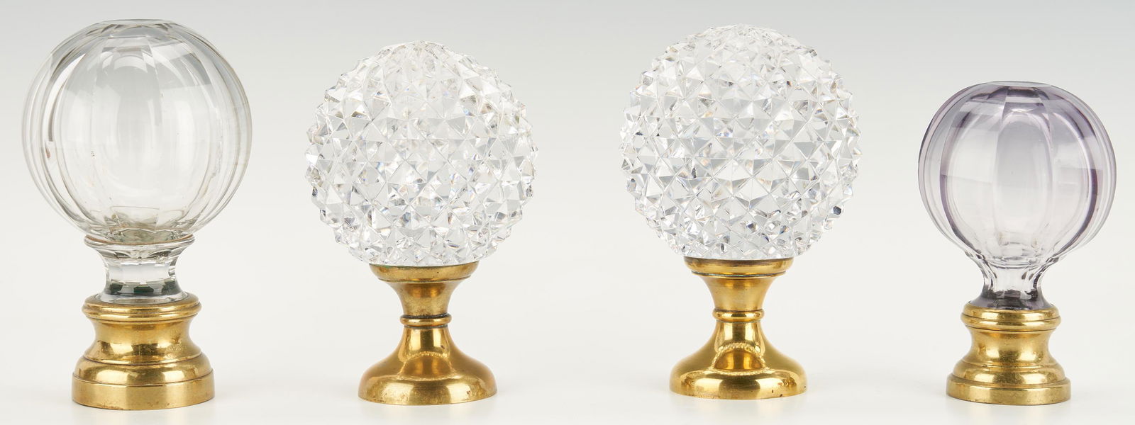 4 French Spherical Glass Newel Finials (1 of 17)