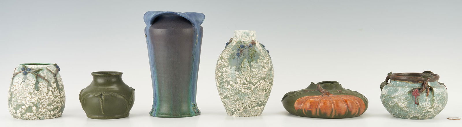 6 Ephraim Faience Art Pottery Items, Artist Signed (1 of 20)