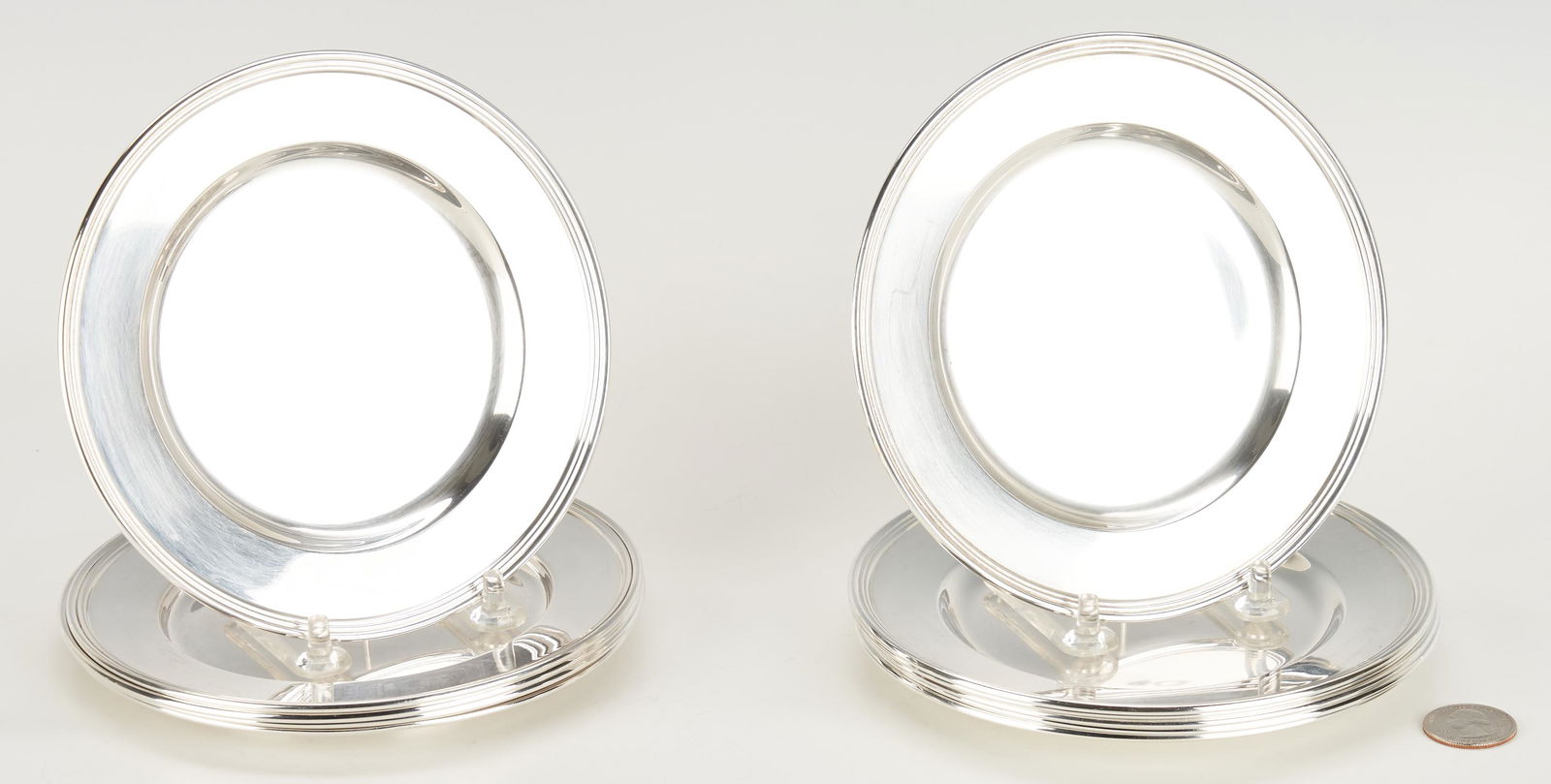 11 Sterling Silver Bread & Butter Plates, incl. Lord (1 of 5)