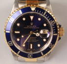 110: Men's Rolex Oyster Submariner Watch