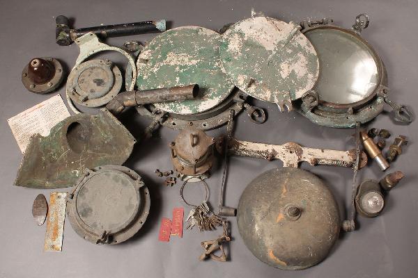 Grouping of Maritime Items including LT 579, LST 2