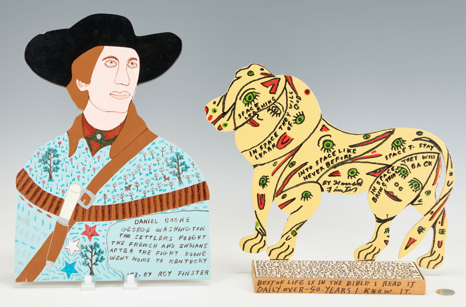 2 Outsider Art Works, Howard & Roy Finster (1 of 13)