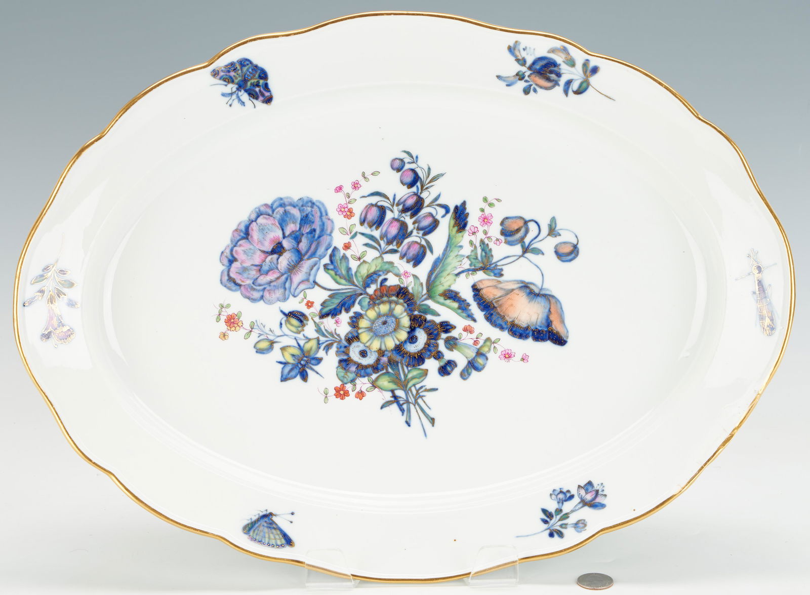 Meissen Porcelain Floral Platter (1 of 9)