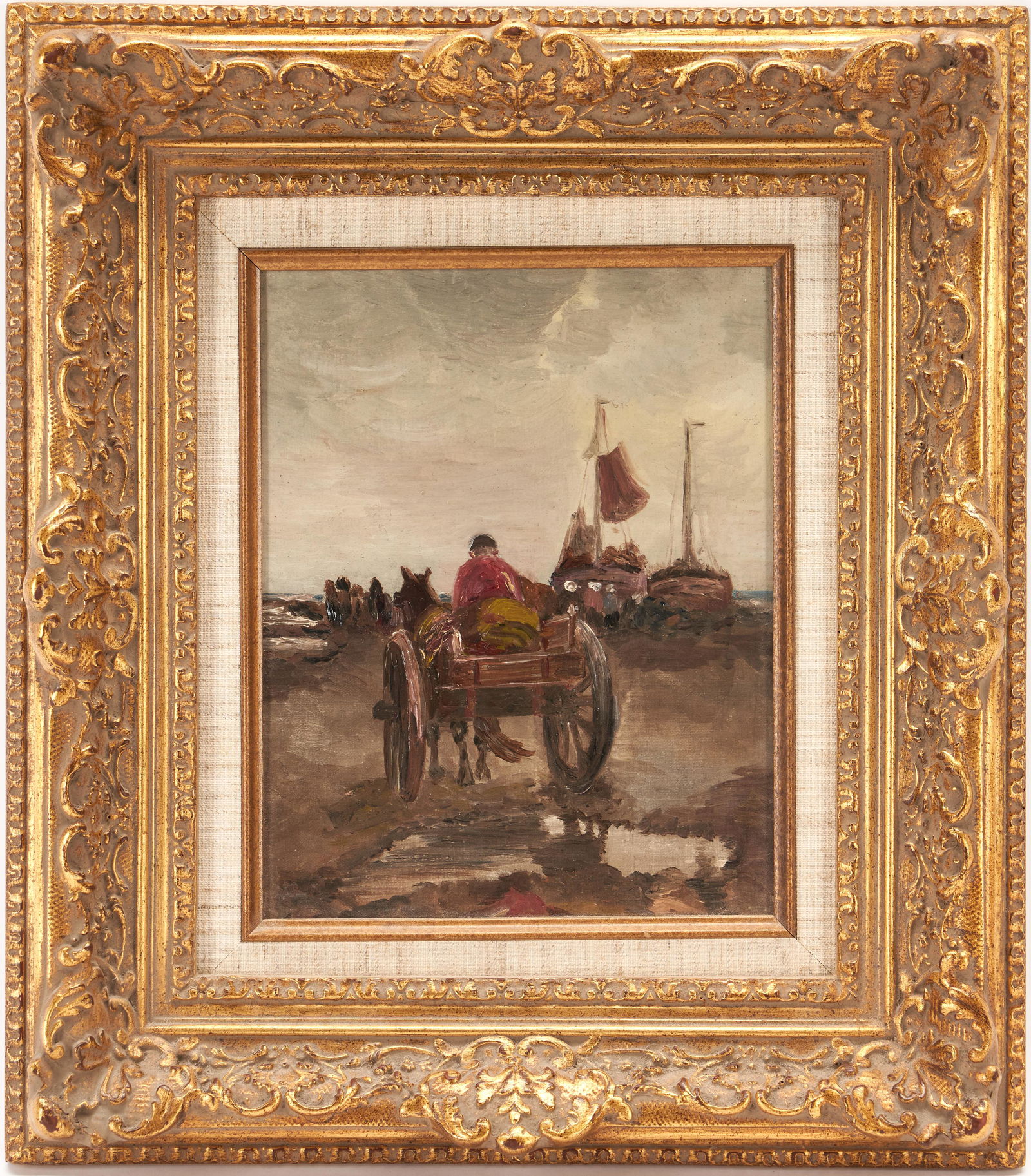 Attr. Charles Gruppe O/C, "Dutch Fishermen" (1 of 6)