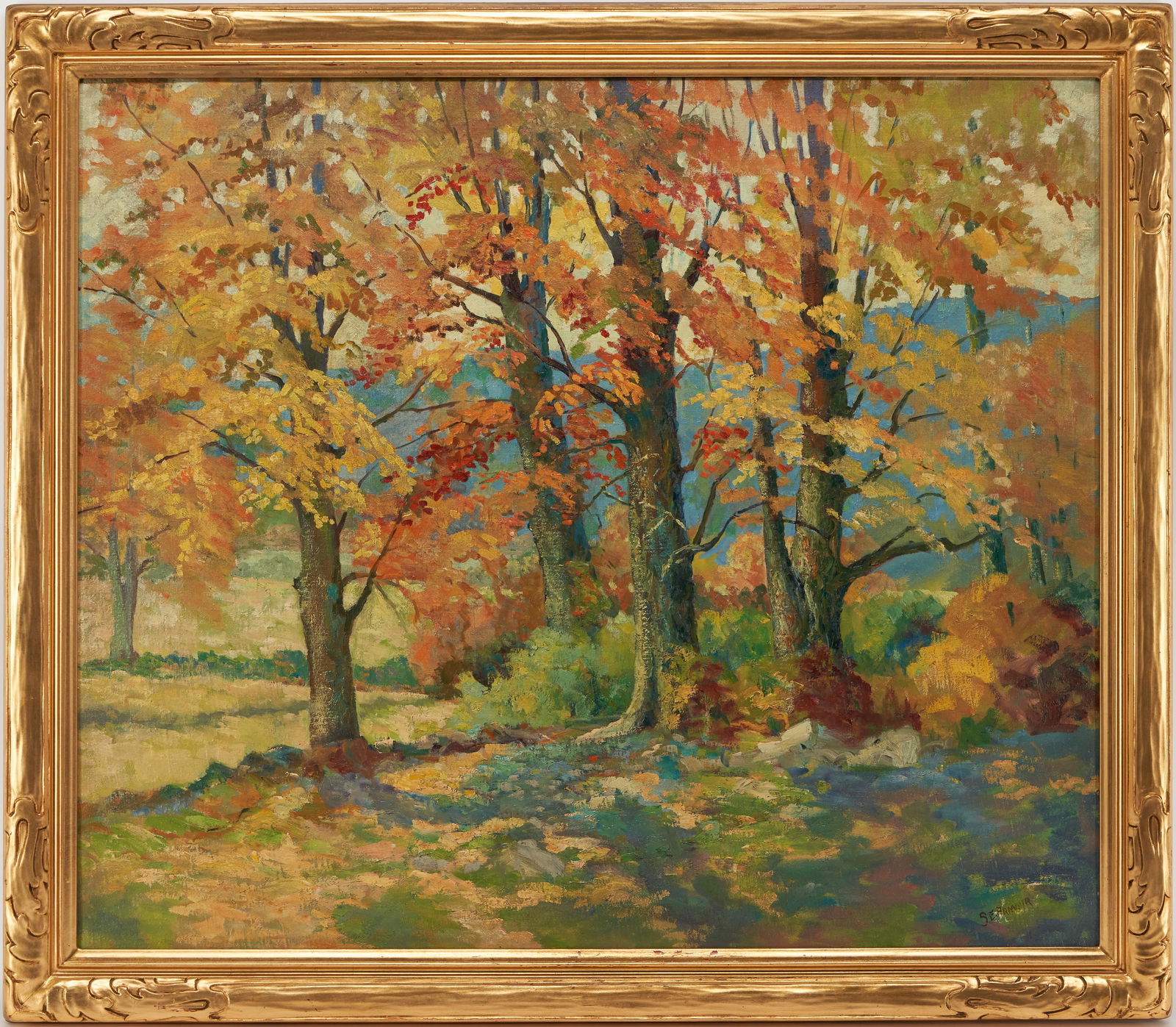 Samuel Armour O/C Large Autumn Landscape (1 of 9)