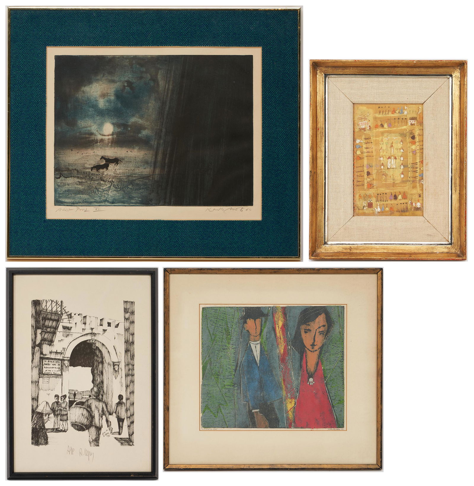 4 Works on Paper, incl. Kaiko Moti (1 of 20)