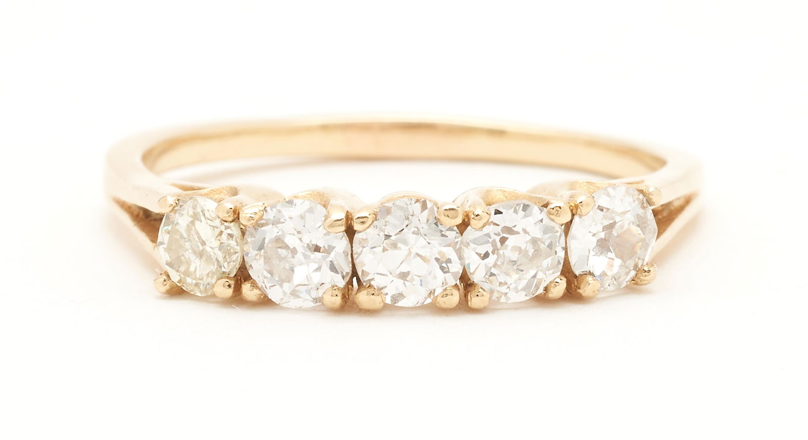 Ladies 14K Diamond Ring (1 of 6)