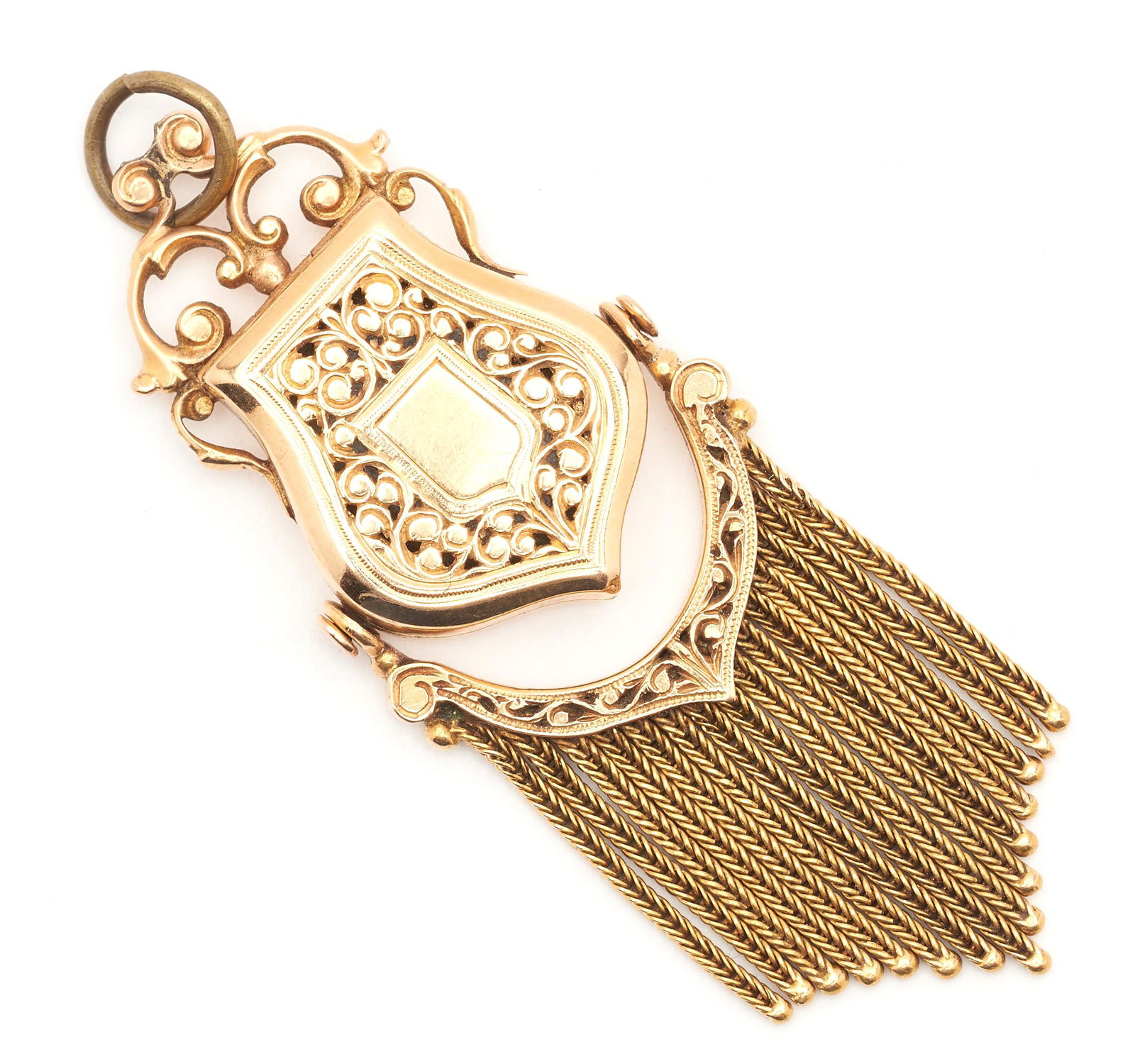 14K Victorian Gold Locket (1 of 5)