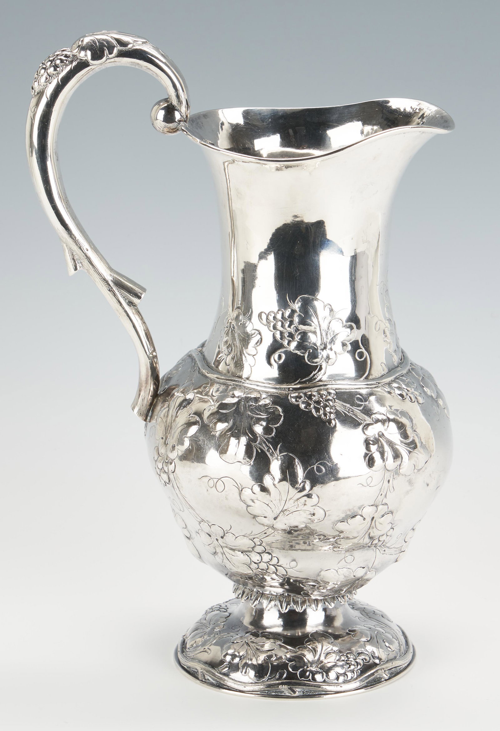Anthony Rasch Coin Silver Water Pitcher attr. Louisiana (1 of 10)