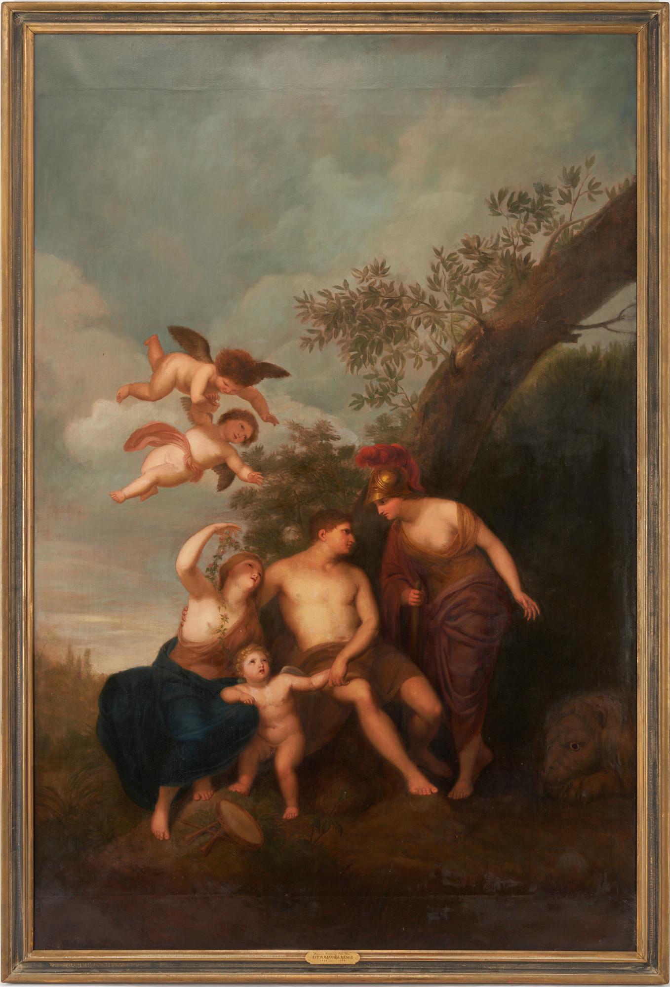 Circle of LaGrenee, Large Mythological O/C, Hercules (1 of 19)