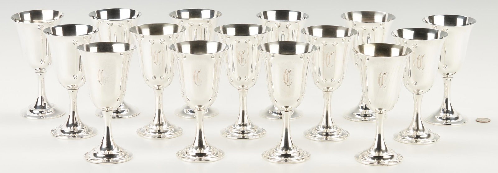 15 International Lord Saybrook Sterling Goblets (1 of 7)