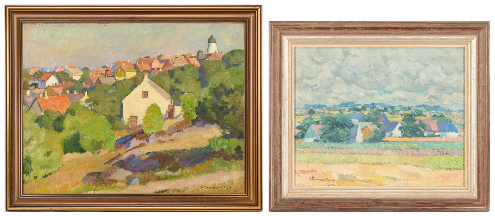 2 Axel Bredsdorff Landscape Paintings (1 of 14)