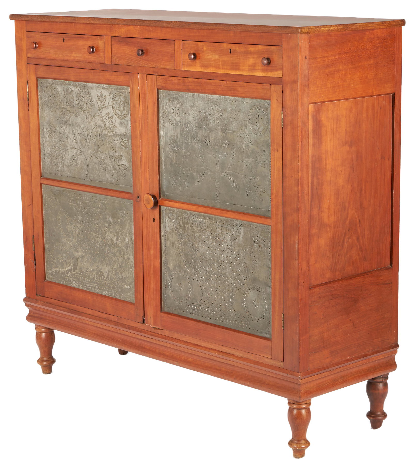 East TN Cherry Pie Safe, attrib. John Wolfe (1 of 17)