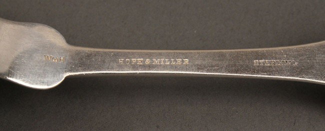 Hope & Miller silver tablespoons, 3 pcs. - 5