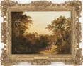 Charlotte Nasmyth Oil on Panel, Alvaston Hall Near Derby