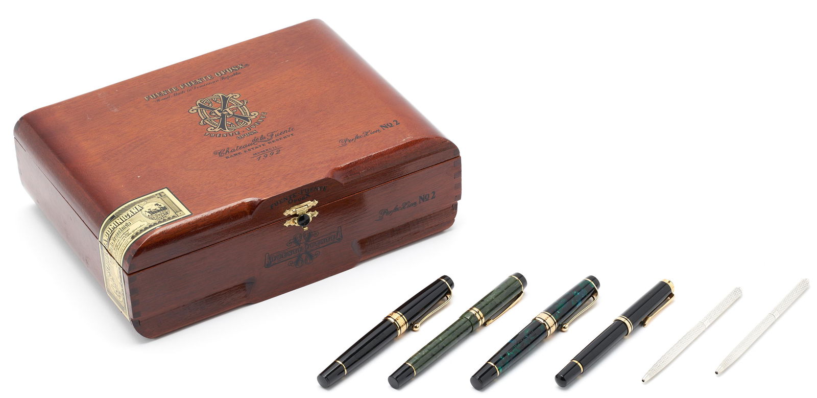 6 Luxury Writing Pens, incl. Aurora, Parker, Pelikan, Tiffany (1 of 14)