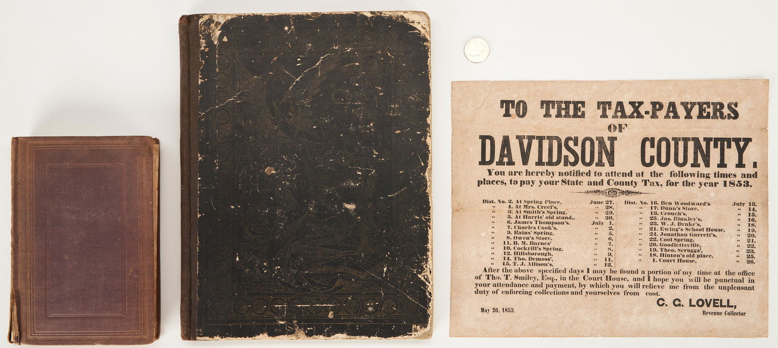 3 TN Related items: 1 Taxpayer Broadside & 2 Books (1 of 14)