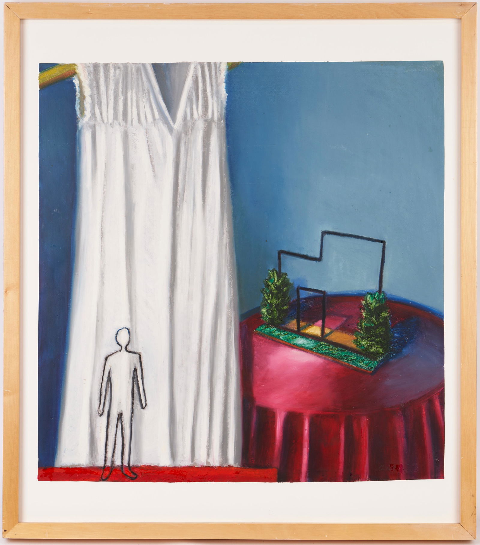 Exhibited Linda Lou Warren Abstract Painting, Untitled (1 of 8)