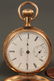 177: 14K Elgin pocket watch with star pattern - 2