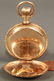 177: 14K Elgin pocket watch with star pattern - 3