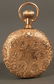 177: 14K Elgin pocket watch with star pattern - 7