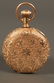 177: 14K Elgin pocket watch with star pattern - 8