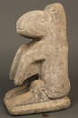 190: William Edmondson Limestone "Varmint" Sculpture