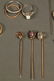 544: Lot of misc. jewelry incl. 18K, 14K & 10K gold - 3