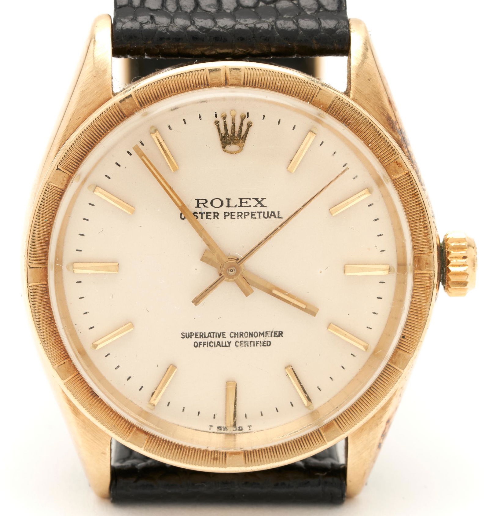 14K Men's Rolex Oyster Perpetual 34 Watch (1 of 10)