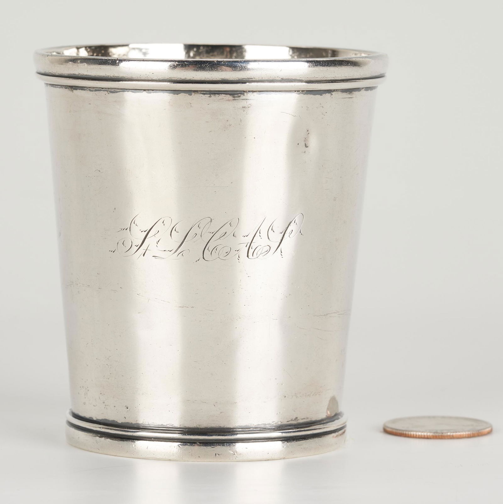 R. Beauvais St. Louis Agricultural Coin Silver Julep Cup (1 of 8)