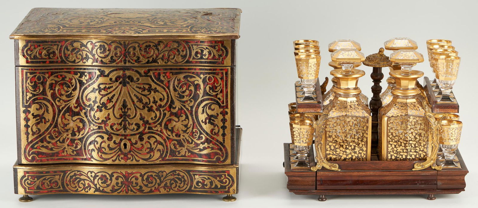 Napoleon III Boulle Cave a Liqueur Tantalus (1 of 20)